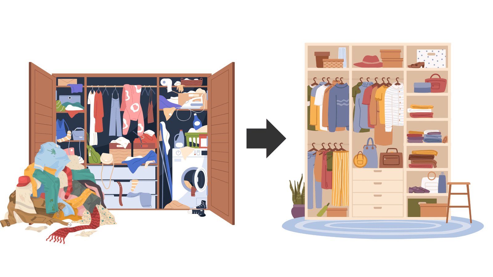 How to build a capsule wardrobe guide. 