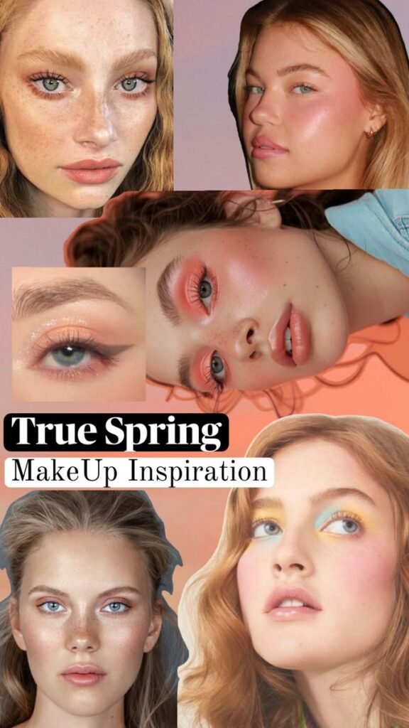 Warm Spring Make Up Inspiration
