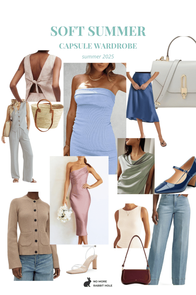 Soft Summer Capsule Outfit Ideas for Summer 2025