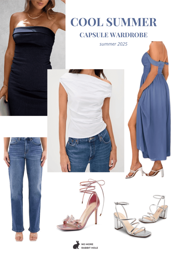 Cool Summer Outfit Ideas Capsule Wardrobe