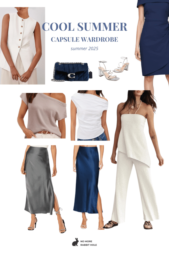 Cool Summer Outfit Ideas Capsule Wardrobe