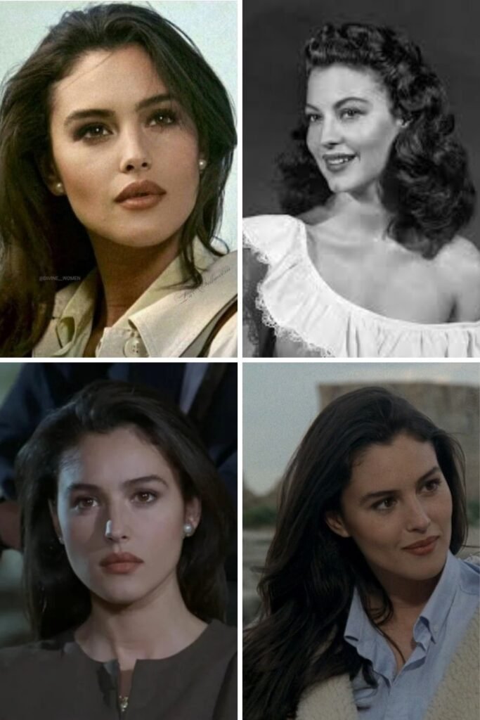 Kibbe Soft Dramatic Hair and Make Up Monica Bellucci