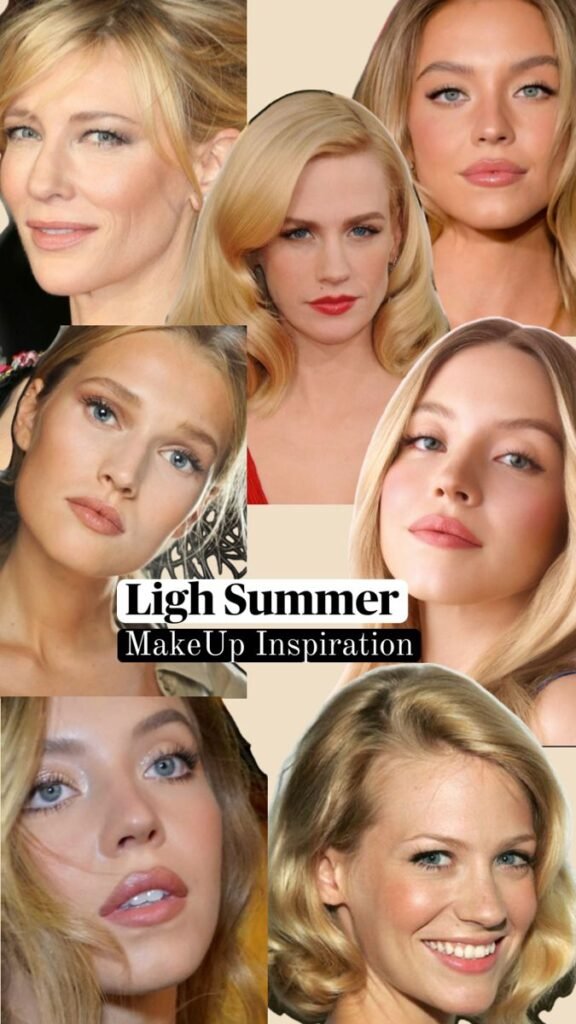 Light Summer Color Season Makup